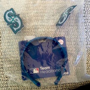 Seattle Mariners springy ear headband